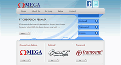 Desktop Screenshot of omegaindo-perkasa.com